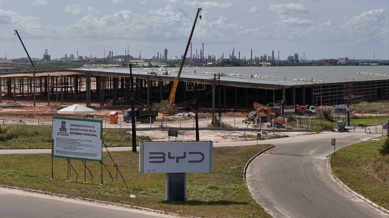 Brazil says workers at China's BYD site are victims of human trafficking