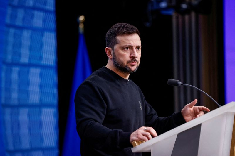 Zelenskiy hosts Slovakia's opposition leader in Kyiv amid spat with PM Fico