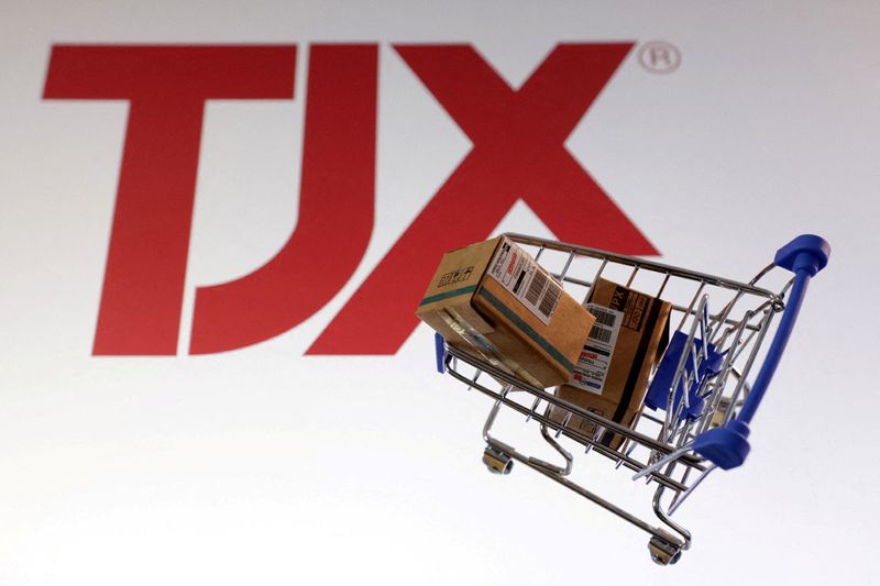 TJX forecasts annual sales growth, profit below estimates on muted consumer spending