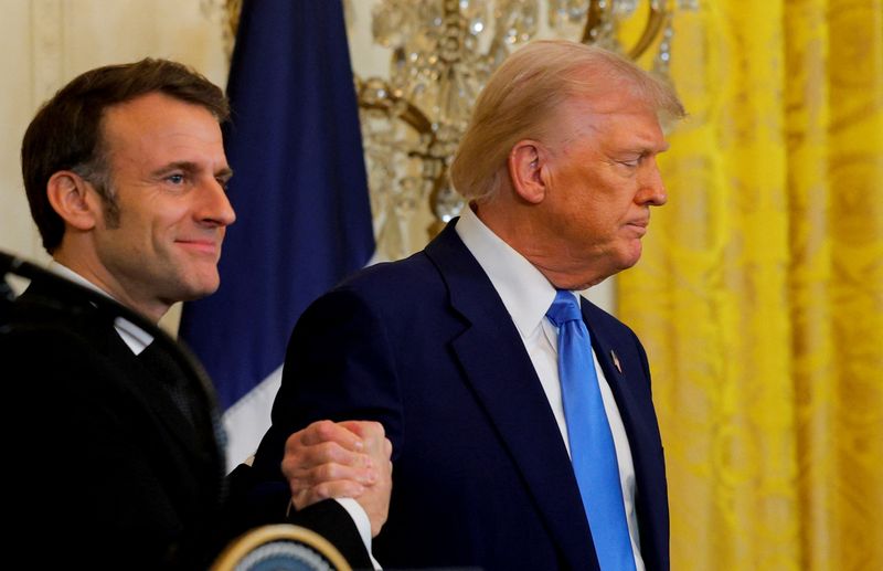 Macron says he left Washington with little hope on U.S. tariffs