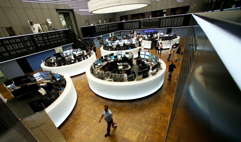 European stocks close at record high, led by defence shares