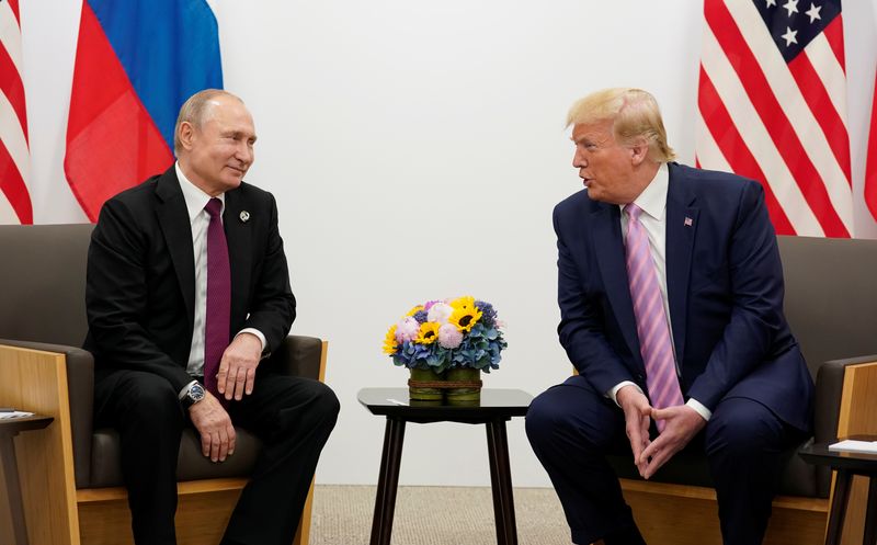 Trump says he is weighing big sanctions, tariffs on Russia to end Ukraine war