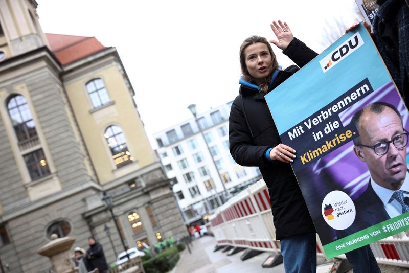 Analysis-Germany's climate activists on edge as parties shape coalition agenda