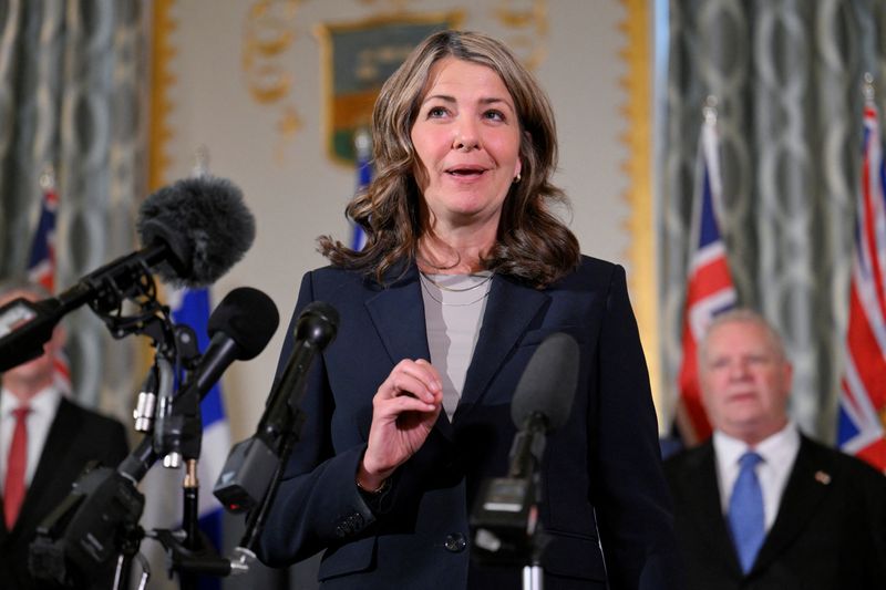 CERAWEEK-Canada could boost oil supplies to US, but also needs new markets, Alberta premier says