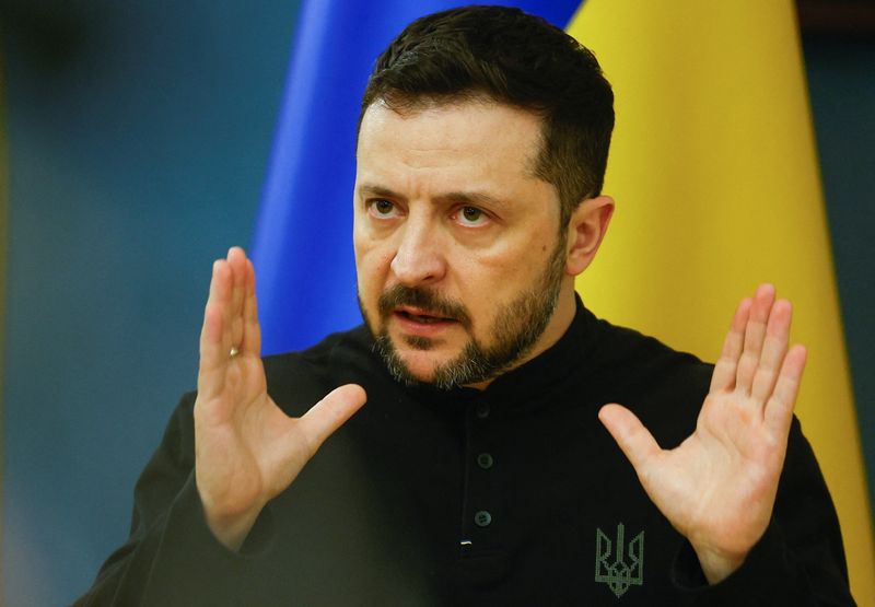 Ukraine’s Zelenskiy says Russia already manipulating accords brokered by US