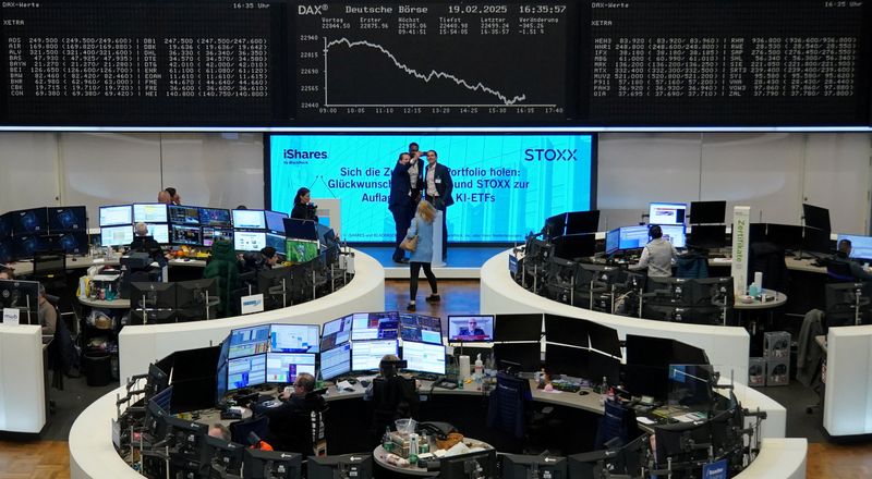 European shares end lower as US tariff deadline looms